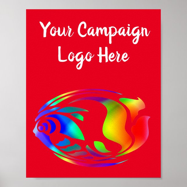 Poster Making Business DIY Theme Layout Idea (Front)