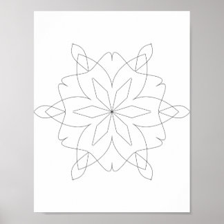 Poster - Mandala to Colour