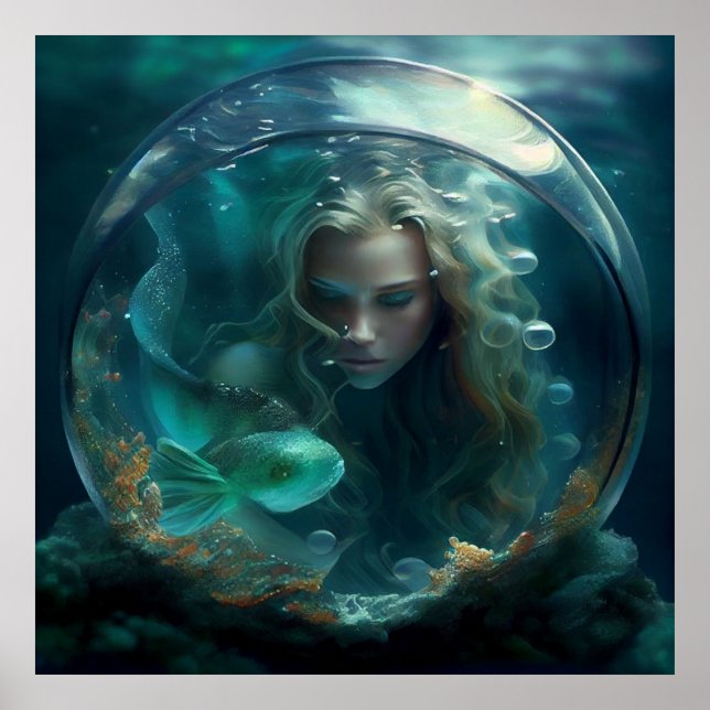 Poster mermaid (Front)