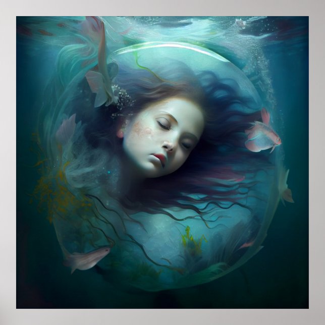 Poster mermaid (Front)