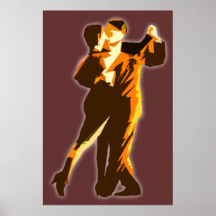 poster modern3 orange