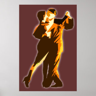 poster modern3 orange