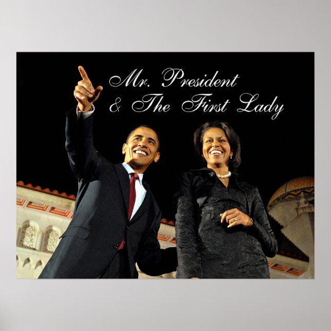 Poster Mr. President & The First Lady (Front)