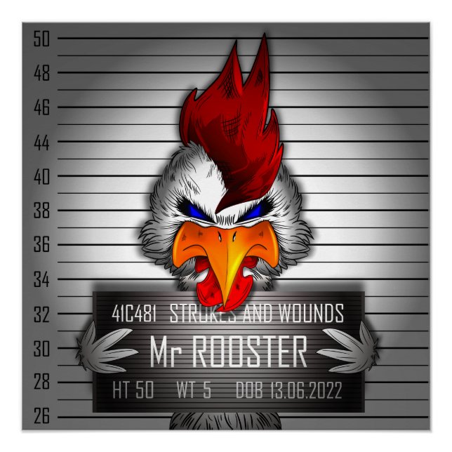 Poster Mr. Rooster (Front)