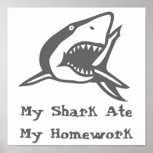 Poster  My Shark Ate My Homework