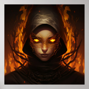 Poster Mysterious woman