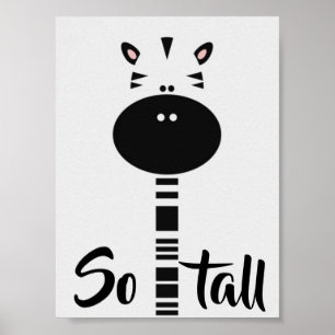 Poster - Nursery So Tall