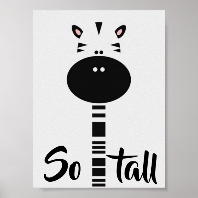 Poster - Nursery So Tall (Front)