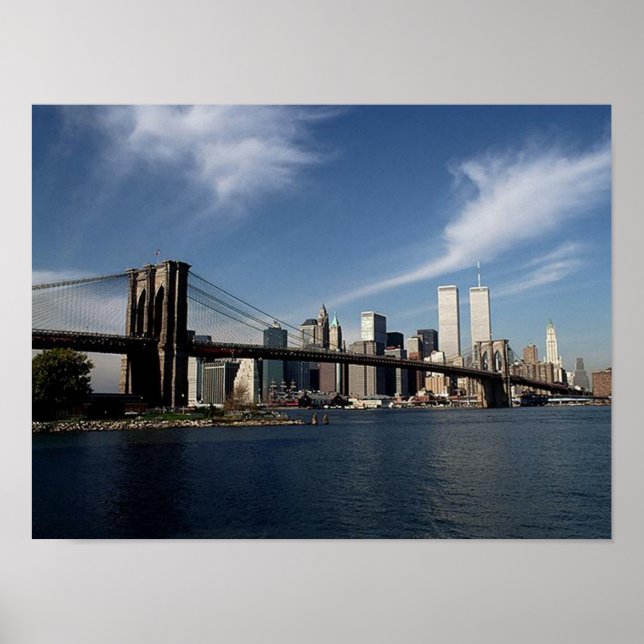 POSTER NYC~ In Memoriam ~ Twin Towers (Front)