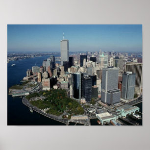 POSTER NYC~ World Trade Centre ~ Twin Towers