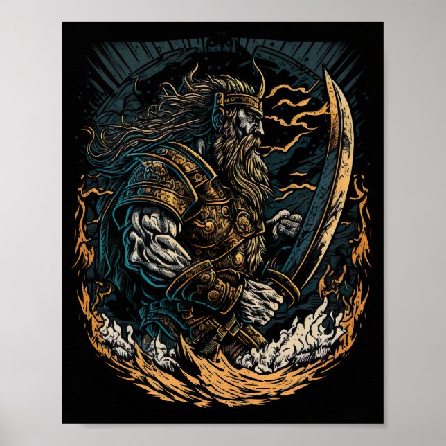 Poster - Odin's Fury (Front)