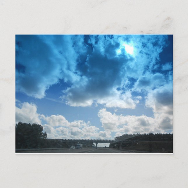 Poster of a London Sky Postcard (Front)