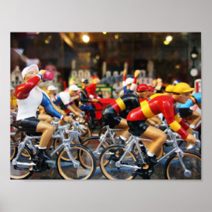 Poster of a window depicting Tour de Franc
