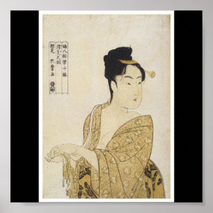 Poster of Japanese painting c. 1792-93