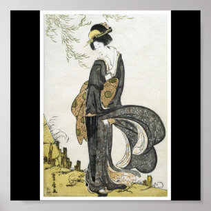 Poster of Japanese painting c. 1805