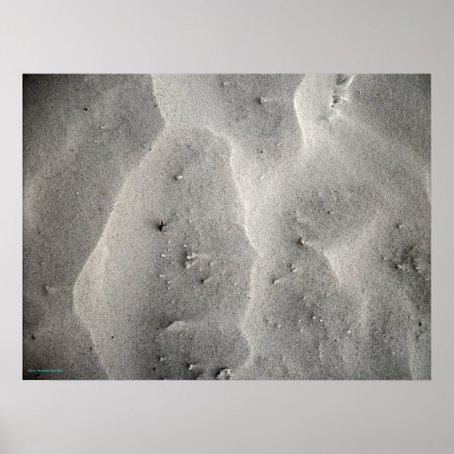 Poster of  Quartz Sand Abstract from Siesta Keys (Front)