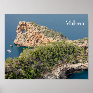 poster of Sa Foradada in the island of Majorca