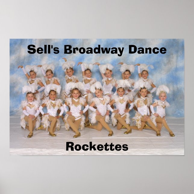 Poster of Sell's Broadway Dance Rockettes (Front)