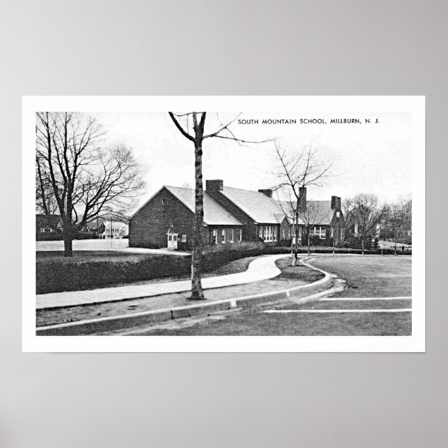 Poster of South Mountain School Ca. 1936 (Front)