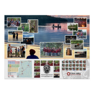 Poster of the Canoe Trails 2019 Canadian Trip