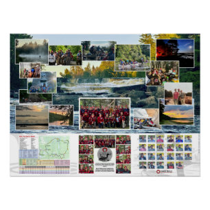 Poster of the Canoe Trails 2023 Canadian Trip
