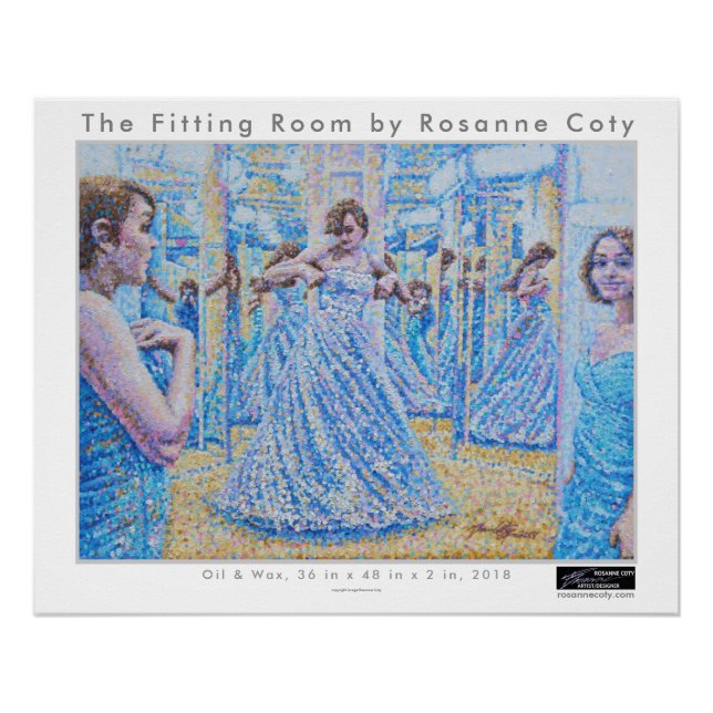 Poster of The Fitting Room by Rosanne Coty (Front)