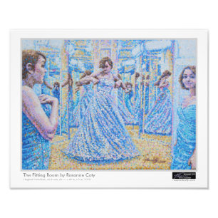 Poster of The Fitting Room by Rosanne Coty