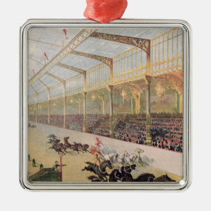 Poster of the Hippodrome de l'Alma Metal Ornament