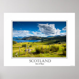 Poster of the Isle of Skye in Scotland
