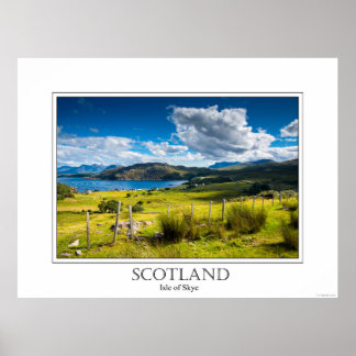 Poster of the Isle of Skye in Scotland