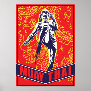 Poster Paper (Matte) - Muay Thai