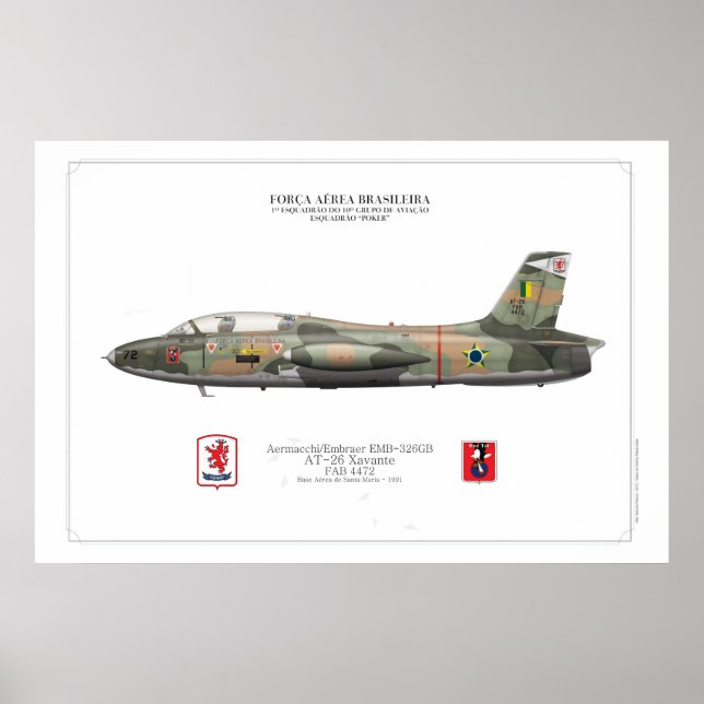 Pôster perfil AT-26 Xavante - FAB Poster (Front)
