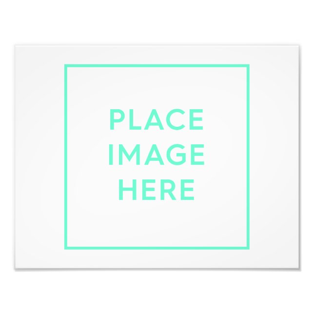 Poster Photo Enlargement Print 14" x 11" (Front)