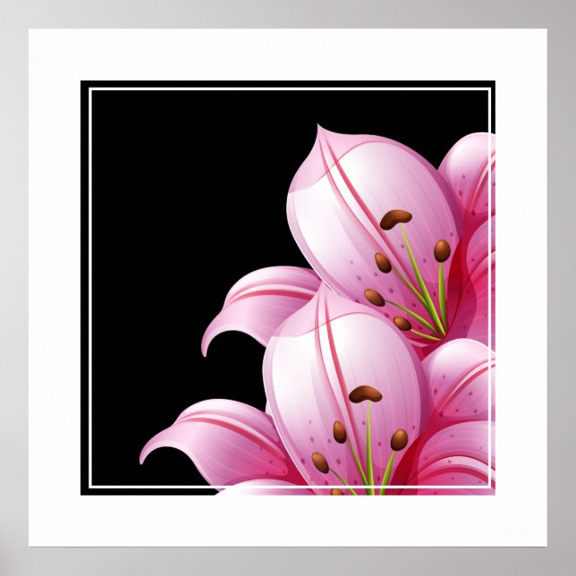 Poster-Pink Lillie's Poster (Front)