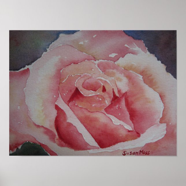 POSTER Pink Rose (Front)