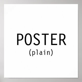 POSTER (plain)