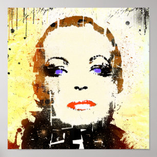 POSTER pop art Patriciastore "woman portrait"