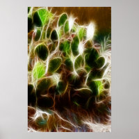 Poster- Prickly Pear Cactus