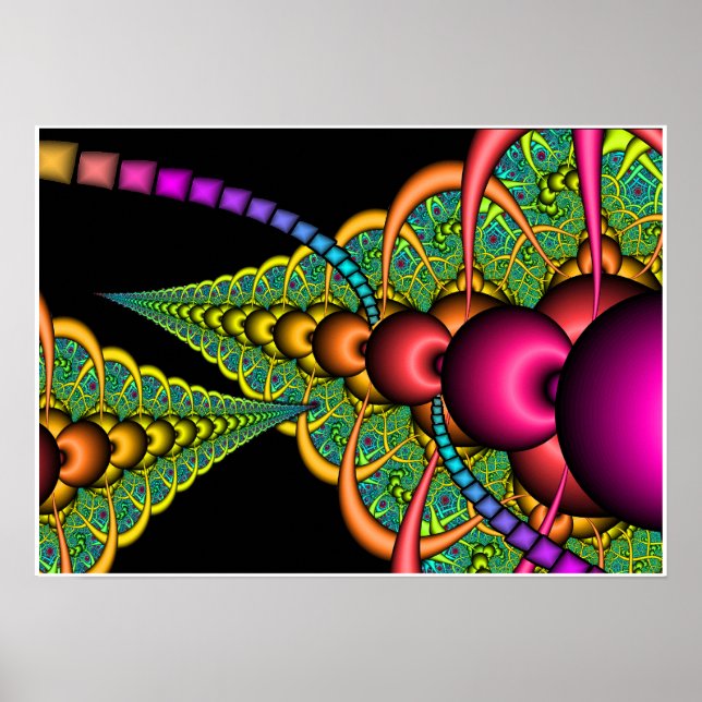 Poster/Print:  Cosmic Play: Glass Bead Game Poster (Front)