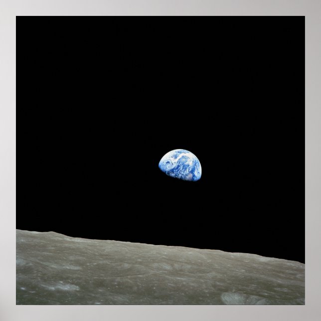 Poster/Print: Earthrise - NASA Space Image Poster (Front)