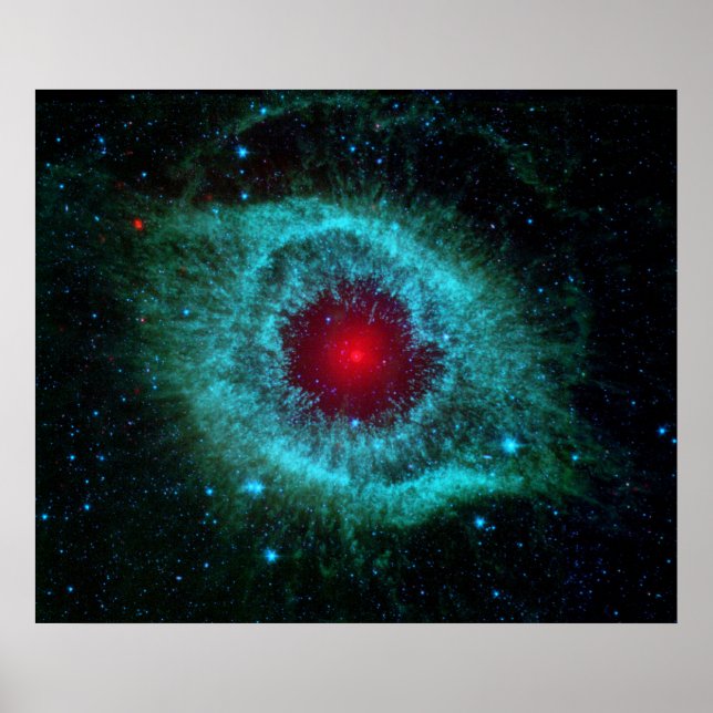 Poster/Print: Eye in the Sky - NASA Helix Nebula Poster (Front)