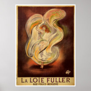 Poster Print: Folies Bergere La Loie Fuller