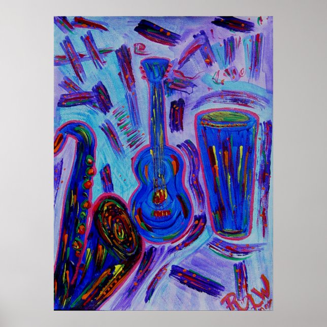Poster Print -Jazz Jazz Jazz (Front)