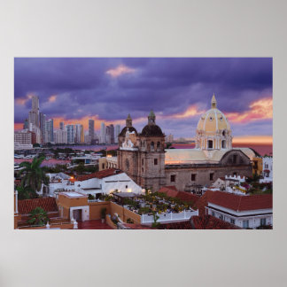 Poster print of Cartagena, Colombia