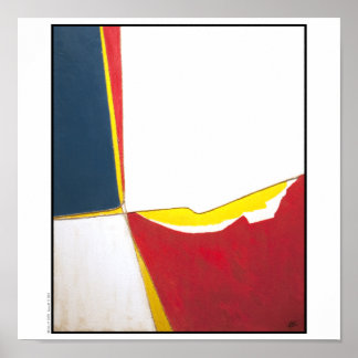 Poster/Print: "Primary Colours with String" Poster