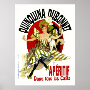 Poster/Print: Quinquina Dubonnet - Jules Cheret Poster