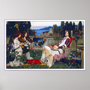 Poster Print: Saint Cecilia - John Waterhouse