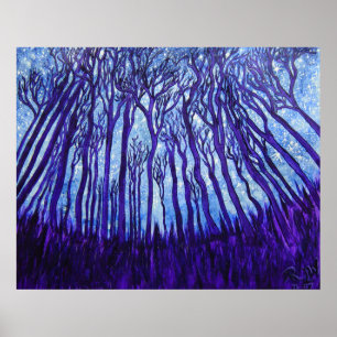 Poster Print - Stardust Forest