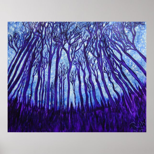 Poster Print - Stardust Forest (Front)