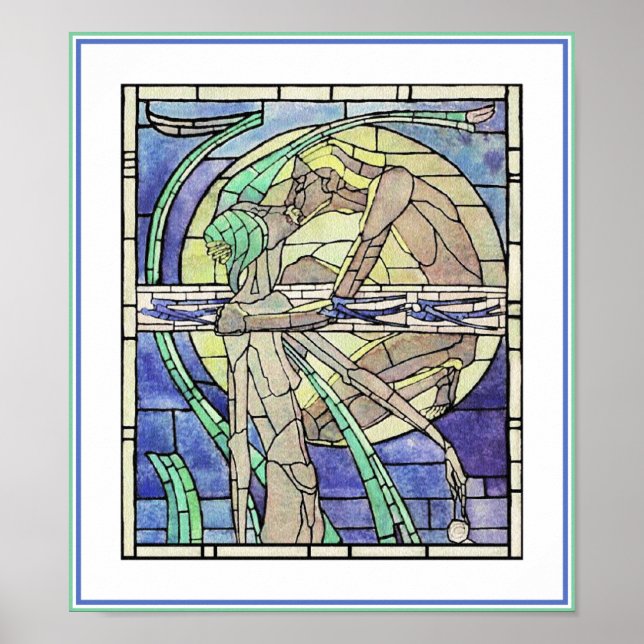 Poster Print:  Summer  - by Margaret Macdonald (Front)